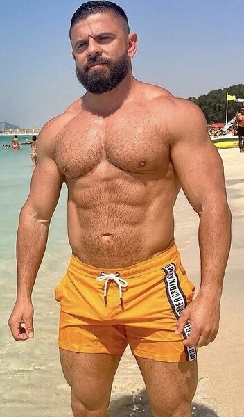 Muscle on the beach
