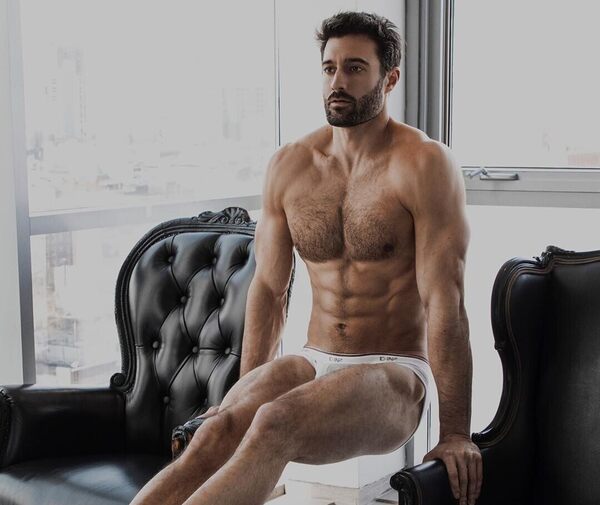 Making good use of his furniture.