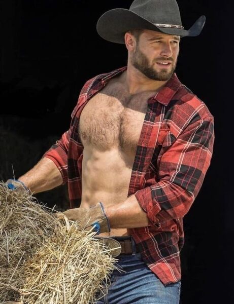 Getting ready for a roll in the hay
