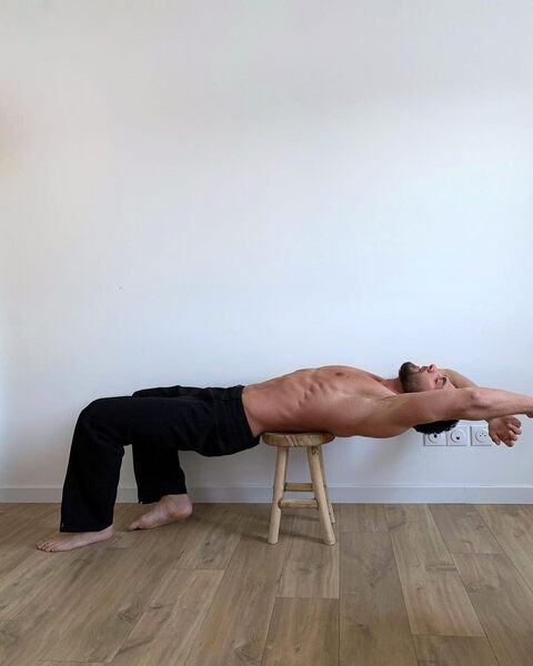 If he can do that without the yoga pants now we’re cooking!
