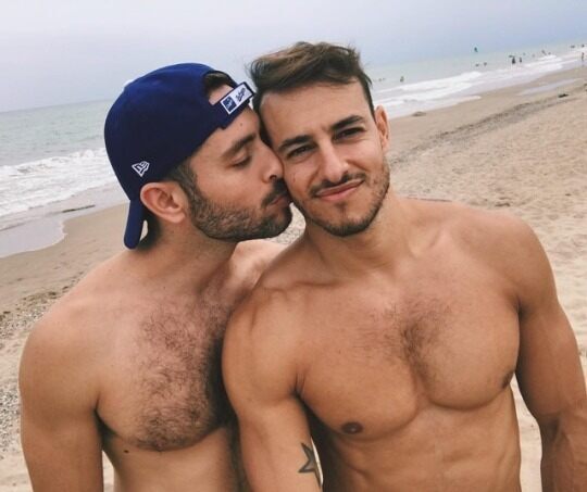 That peck on the cheek and the response says it all…