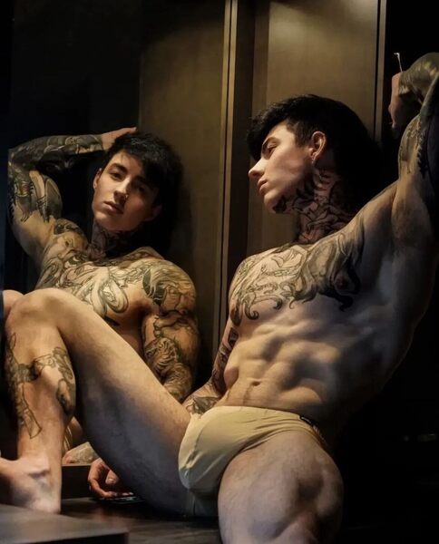 His mirror image