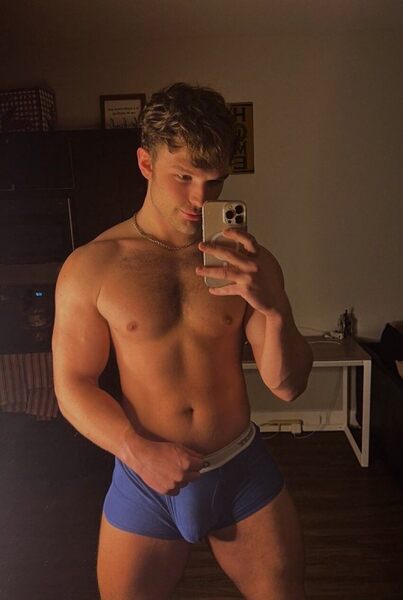 Hoping that this selfie will get him some action.