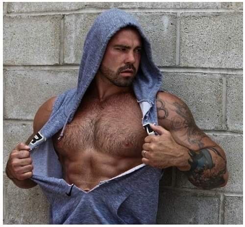 Looks like he’s ready to get naked to me…