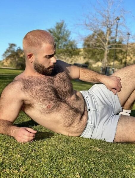 Lawn boy on the lawn…