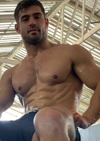 You job boi is to lick the sweat off my balls… so get to work!