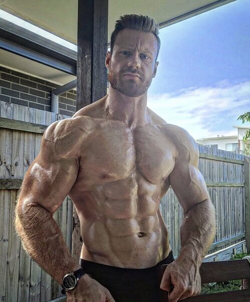Get with the program!  He’s giving you his “get on your knees boi” look?