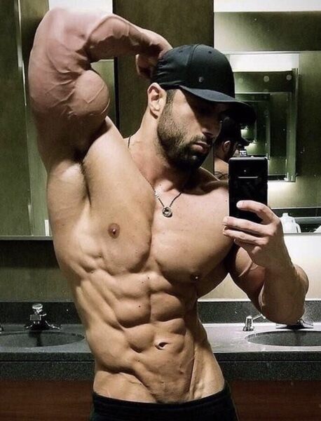 He is a testosterone machine!