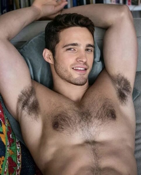 His fuzzy pits… mischievous smile…
