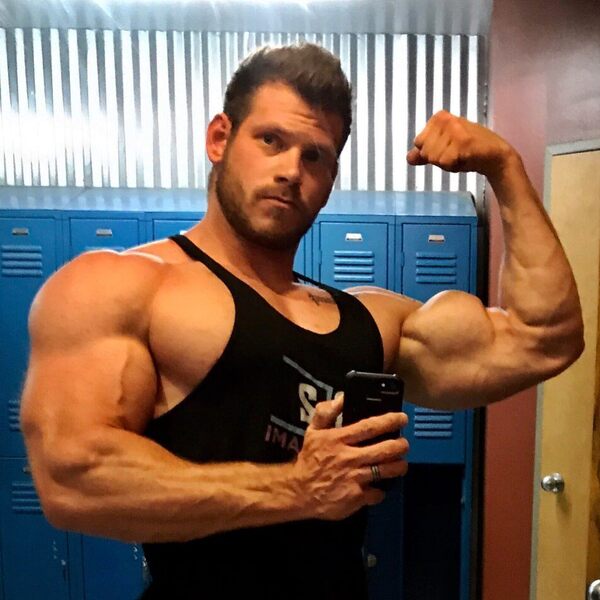 About ready to outgrow that tank top!