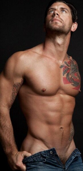 Unzipped and ready to get out of those jeans