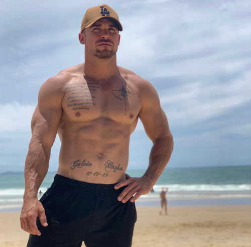 LA on the beach guy