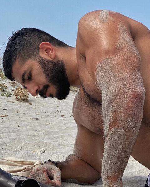 The sand man