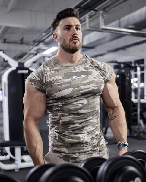 Is it any wonder that he has to cut off his sleeves!