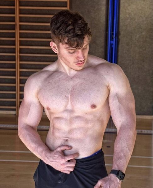 He’s making progress, but is still not satisfied with his biceps…