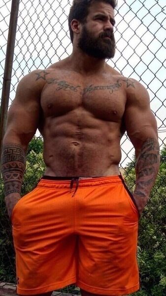 A wild and crazy guy… that he’s pictured fenced in is just a coincidence…