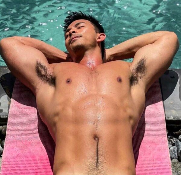 Poolside pits