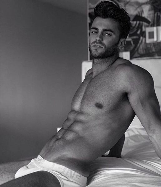 His seductive look