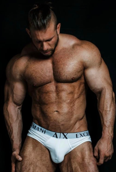 He need some attention and would like you to start with his sweaty balls…