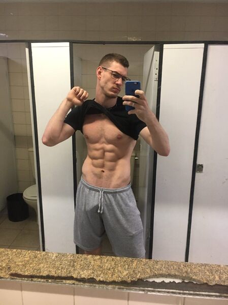 I’m not sure if its true about all men who wear glasses, but this guy has one hell of a big dick!