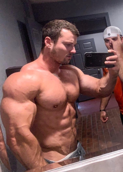 BTW the guy in red won’t know what hit him after “Mr Alpha Male” is finished admiring his selfie self!