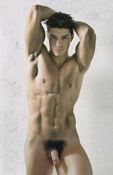 Ooops, he droped the swim suit...