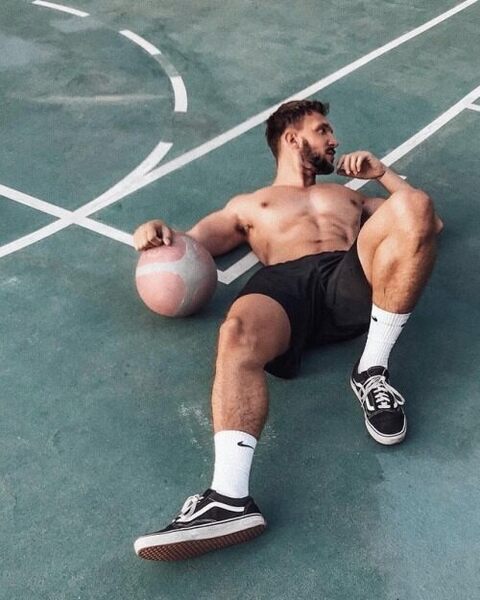 Hoping someone will play ball with him