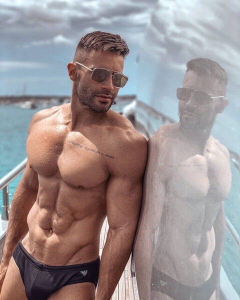 His seaside reflection