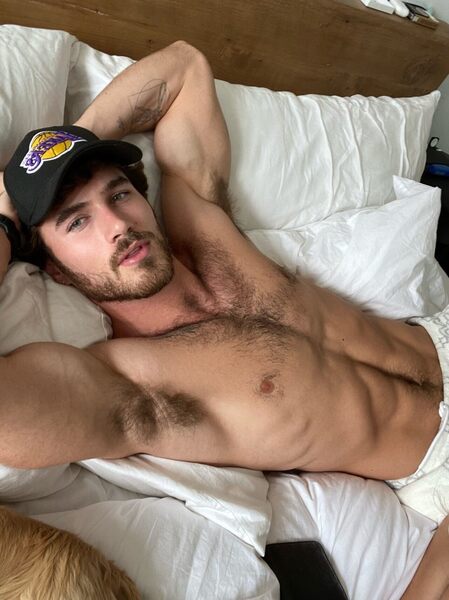 I know you want to give him a big wet kiss and then go to town on those pits!