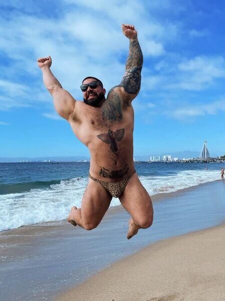 I guess he really can fly!
