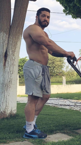 Beyond a lawn boy… at times you need a man to do the job…