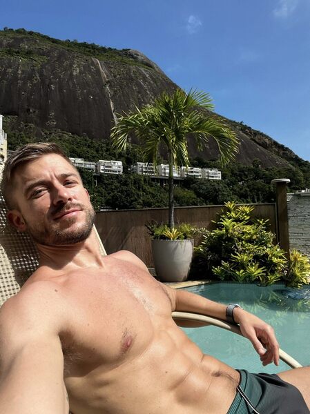 His pool boy will be attending to him soon…