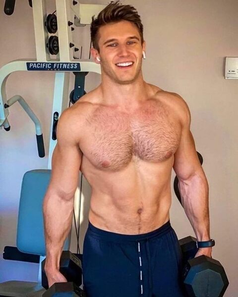 I would say that Pacific Fitness apparatus is working out quite nicely for him!