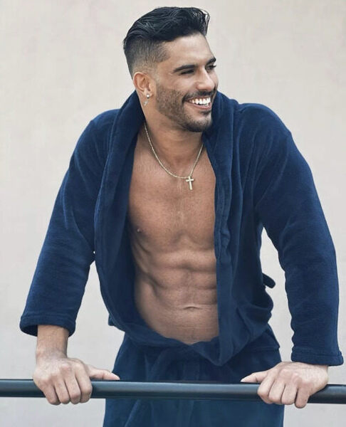 His smile gets him all the action he needs and then some!