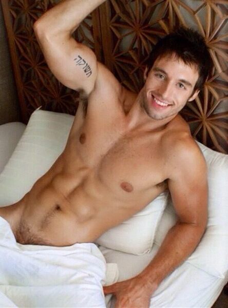 Looks quite receptive to the idea of you hopping in the sack with him!