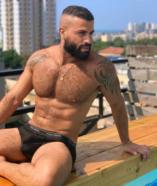 From his rooftop vantage point