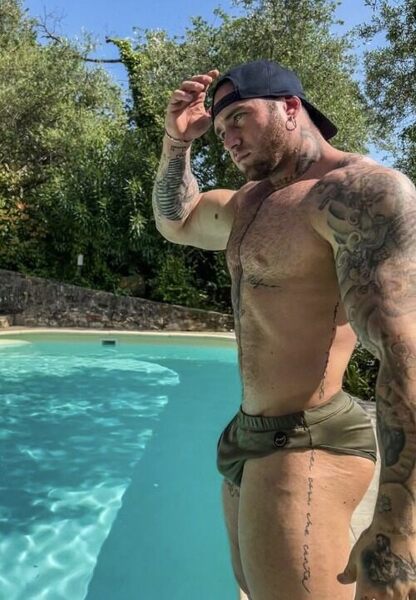 The new pool guy’s first day on the job
