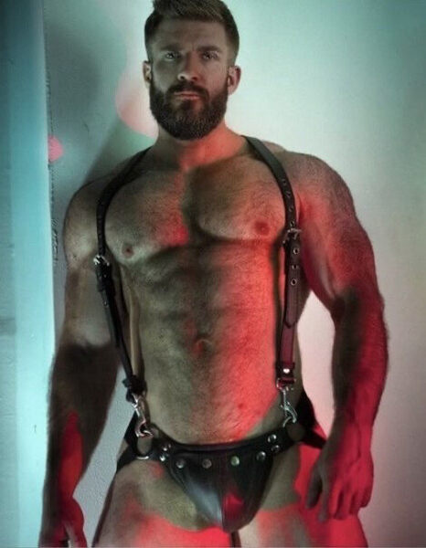 He likes his leather