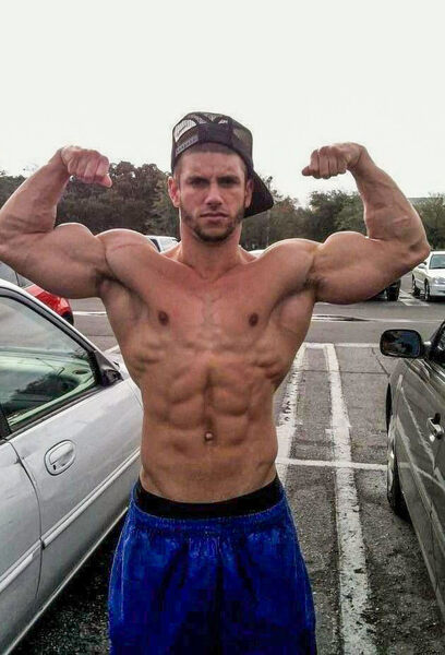 He will flex his guns for you anywhere