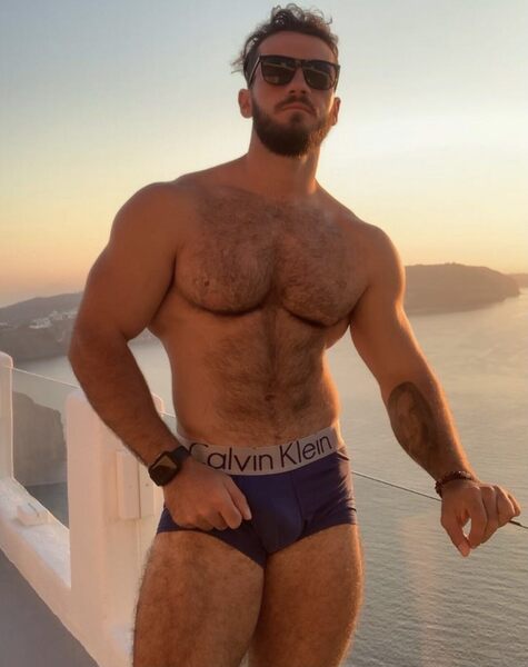 A nice view of a guy with a nice view.