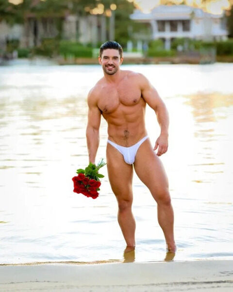 Looks like he’s more than ready for that special moment…