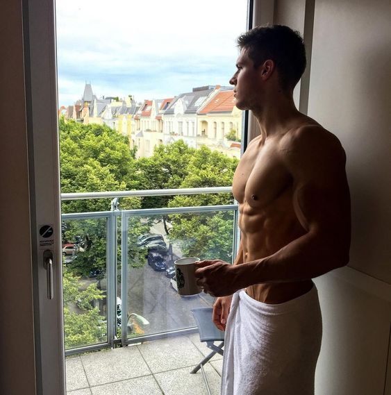 Morning coffee with a view