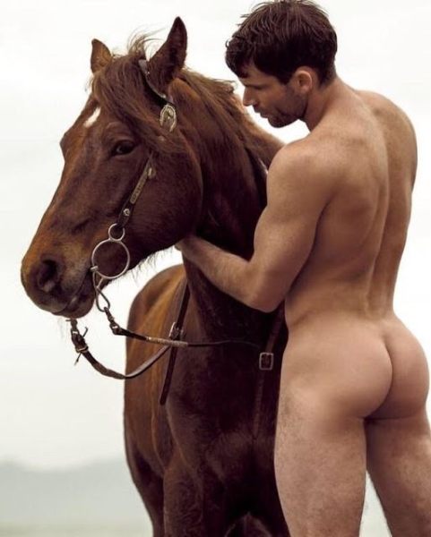 Yep! There’s something about a naked cowboy!