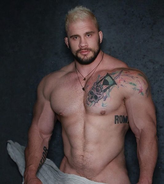 Bleached blondish