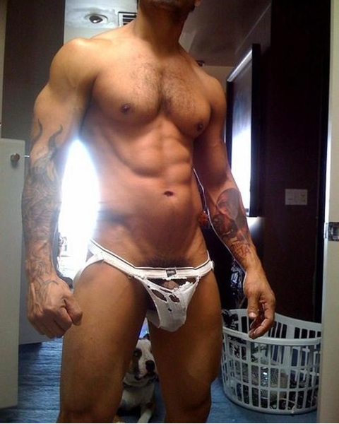 That jockstrap has been around the block