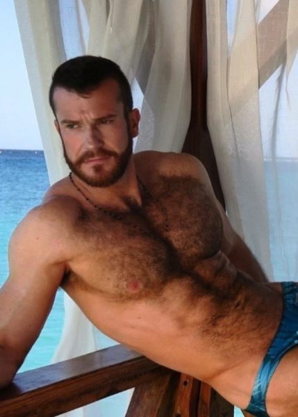 Hairy daddy…
