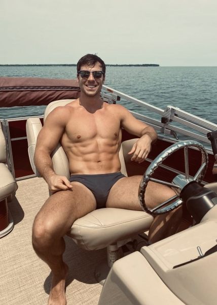 Manspreading On a Boat