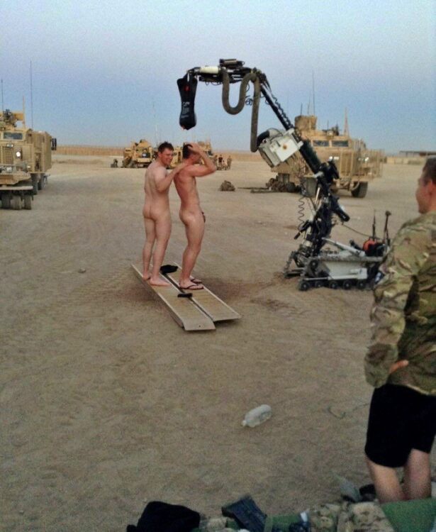 Buddy field shower….jpg