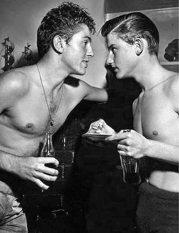 Farley Granger and Rodney  McDowell.jpg