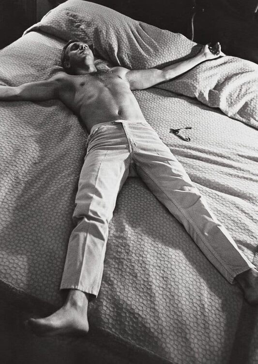 Steve McQueen in his bedroom, 1962 1.jpg